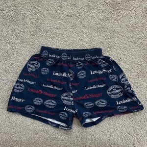 Louisville Slugger Women's Navy Pajama Shorts